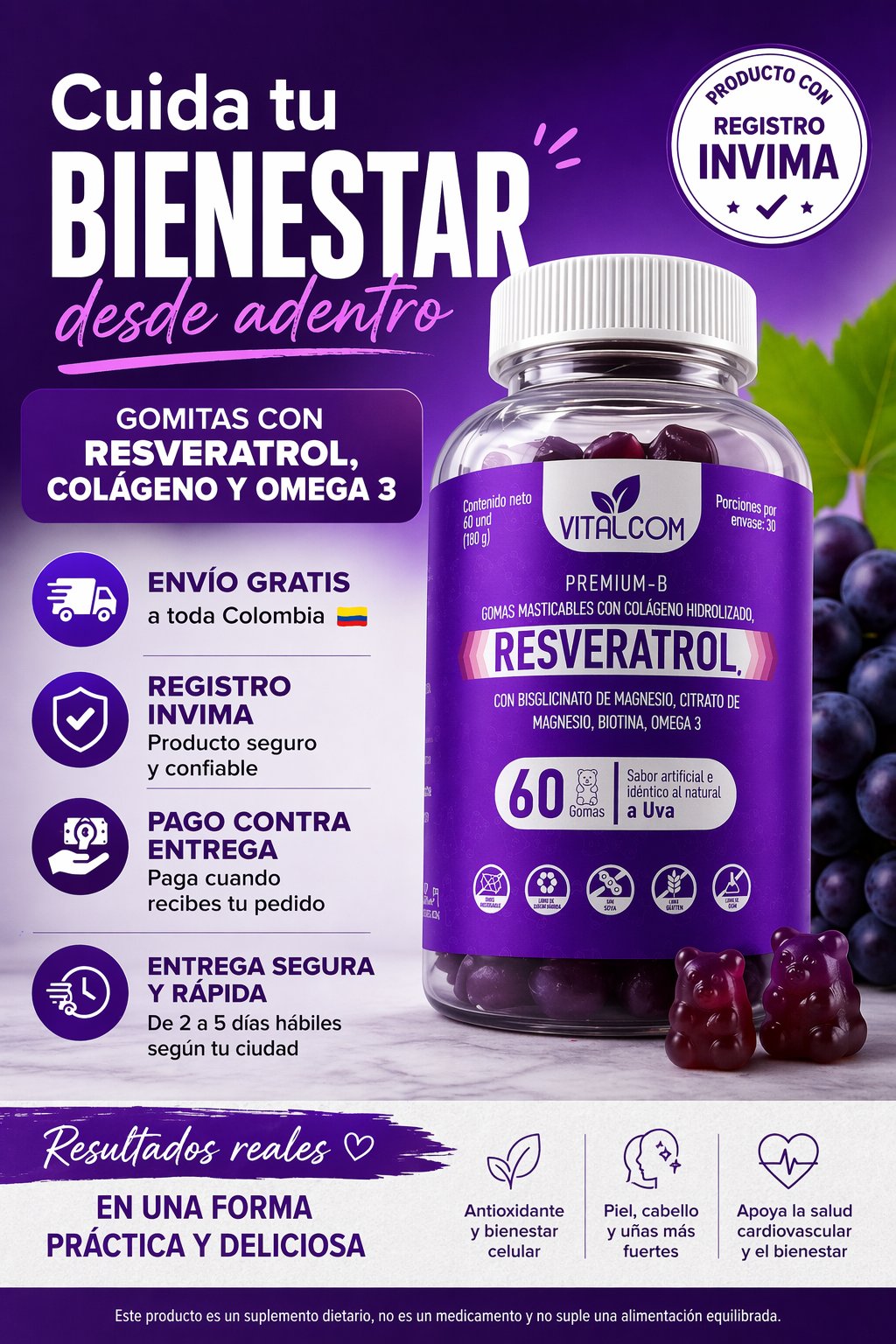 KLOMIG Gomitas — Más energía y bienestar cada día